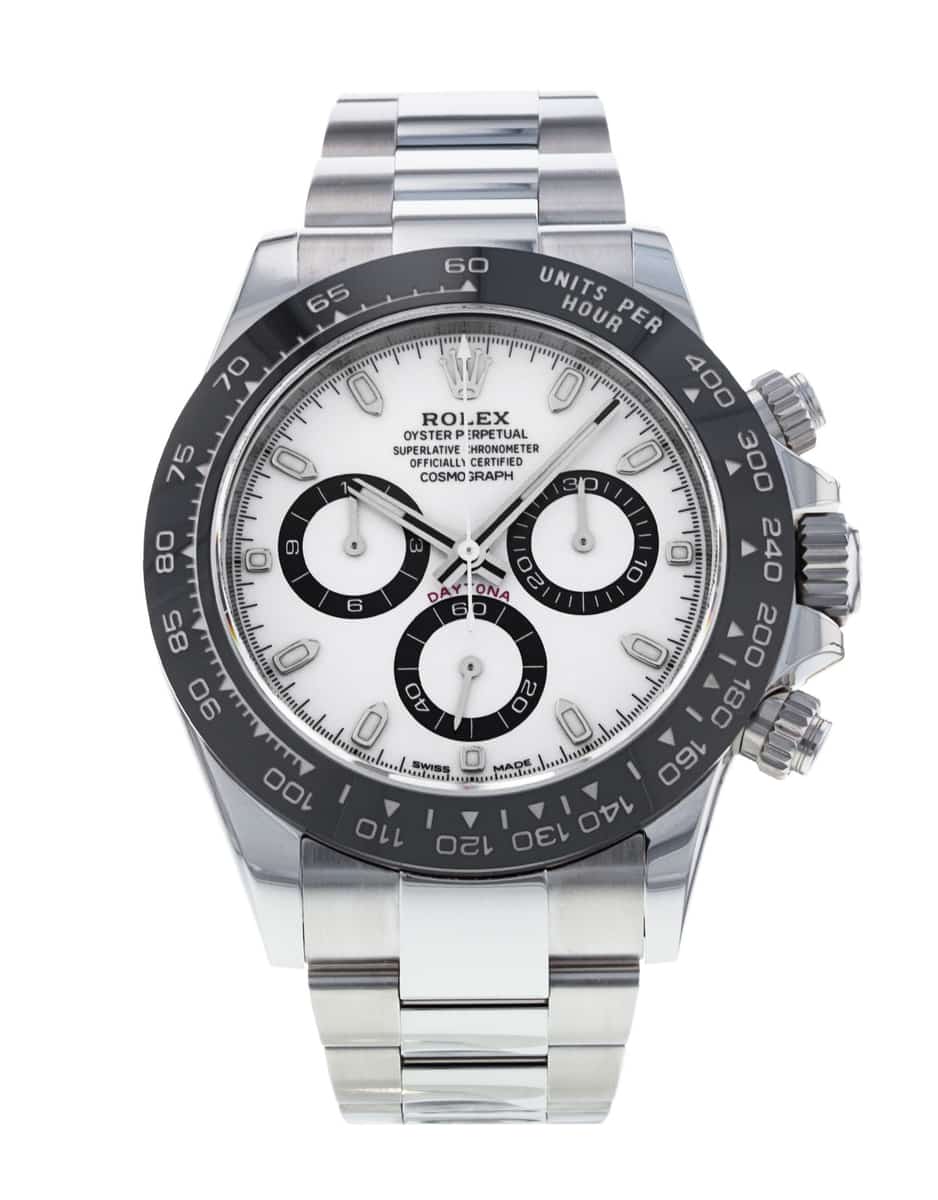 Rolex Daytona 116500 LN White Dial Bracelet Strap